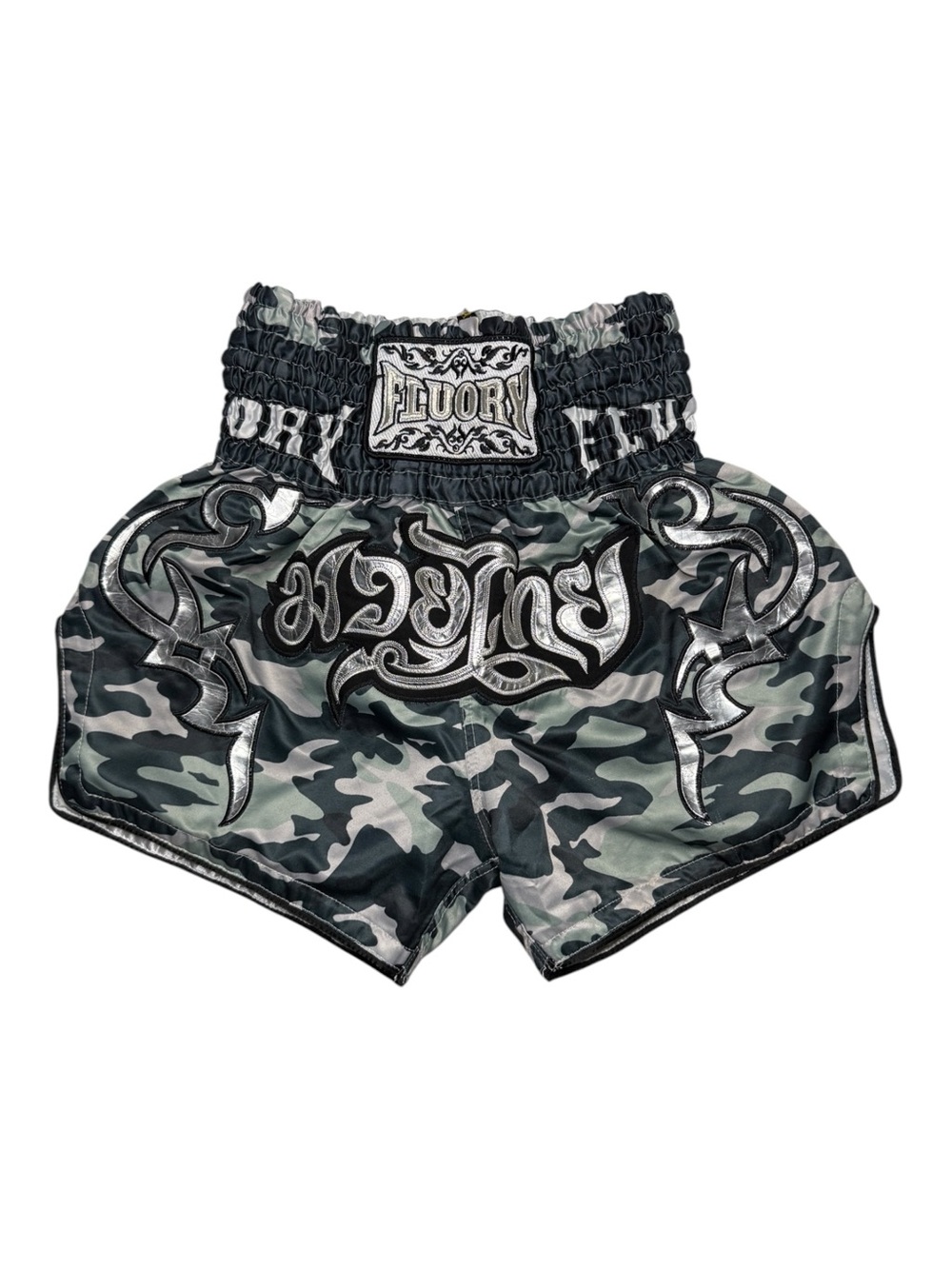 Floury Camo Muay Thai Boxing Shorts Small